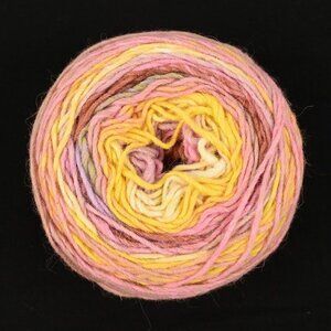 Noro Shiraito Yarn Cashmere Wool Angora Blend Made In Japan Pink Yellow